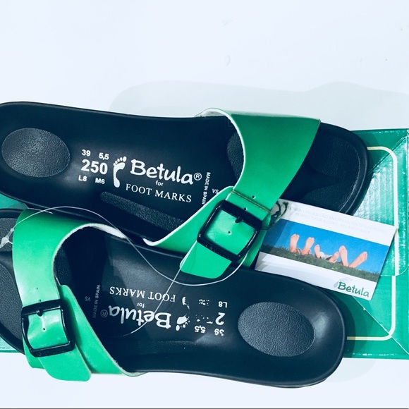 🛳🏖🆕Betula by Birkenstock Green Eva - Picture 2 of 5